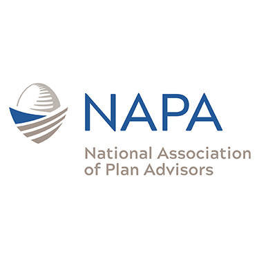 The national association of plan advisors logo.