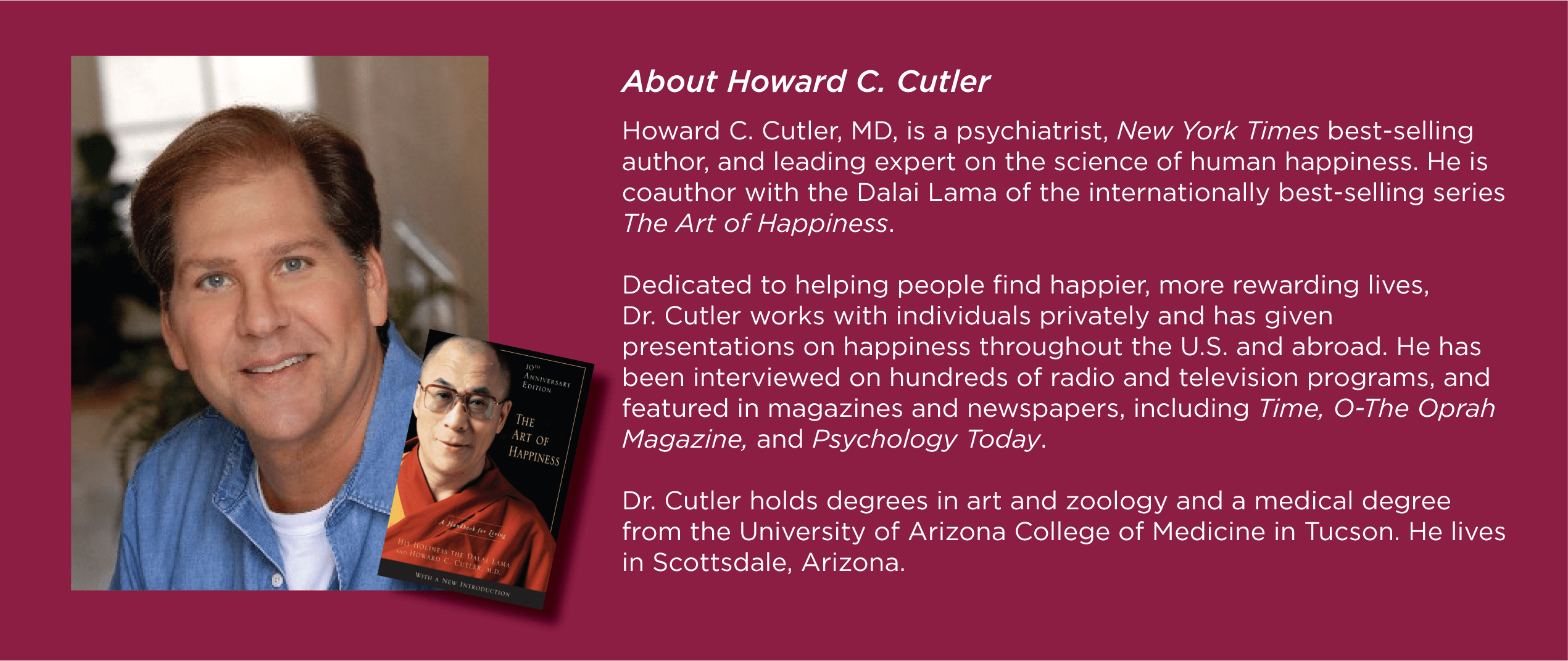 About Howard C. Cutter graphic