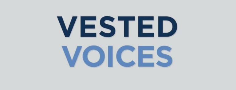 A logo of vetted voices for election results.